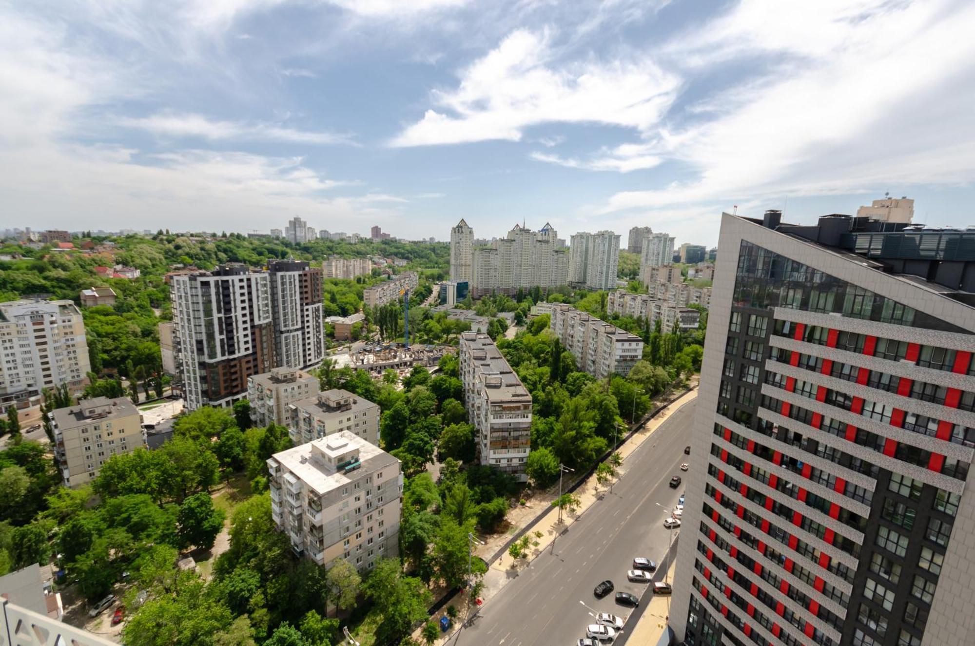 View Smart Apartment Kvartet Railway Station 4D Kyiv Exterior photo